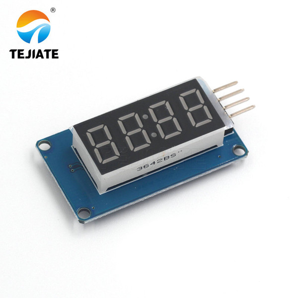 TM1637 LED Display Module 7 Segment 4 Bits 0.36 Inch Clock RED Anode Digital Tube Four Serial Driver Board Pack