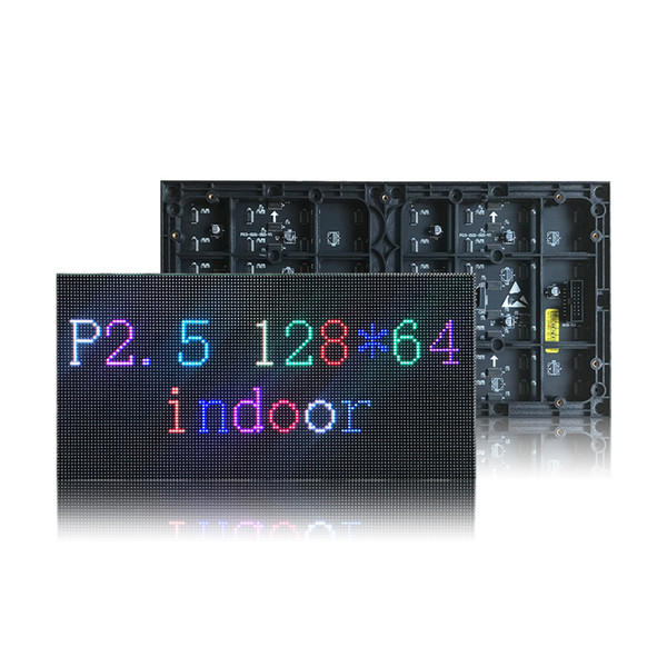 P2.5 SMD2121 RGB full color led display module,indoor LED panel, 1/32 scan 320*160mm, text, pictures, video show
