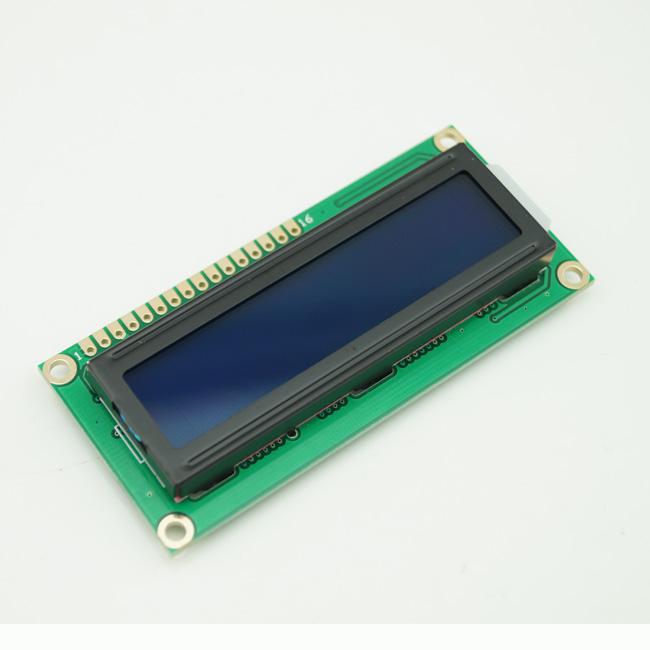 10PCS/lot 5V Character LCD Module Display Shield LCM 1602 HD44780 16X2 162 Blue Backlight #BV060 @CF