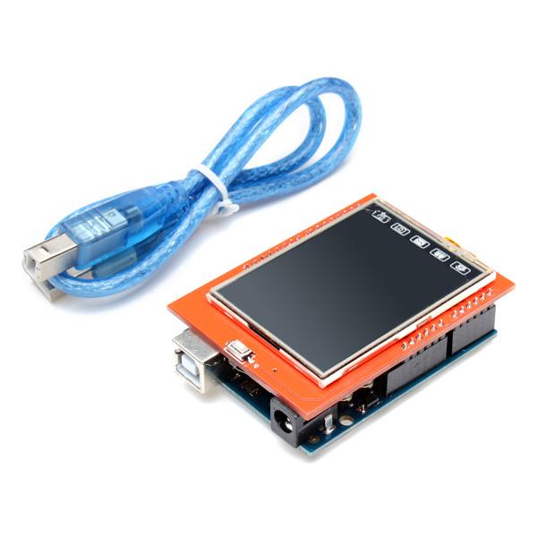 2.4 Inch 2.4 Inch TFT LCD Shield Touch Board Display Module For Arduino UNO small order no tracking