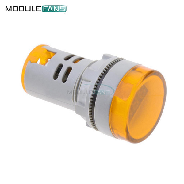 Orange Color 22MM LED Digital Display Gauge Volt Voltmeter Voltage Meter Indicator Pilot Light T90 AC 60V-500V 0-50A