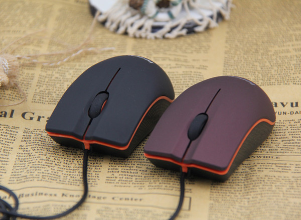 USB Optical Mouse Mini 3D Wired Gaming Mice With Retail Box For Computer Laptop Notebook Game Lenovo M20 Optoelectronic DHL Free Shipping