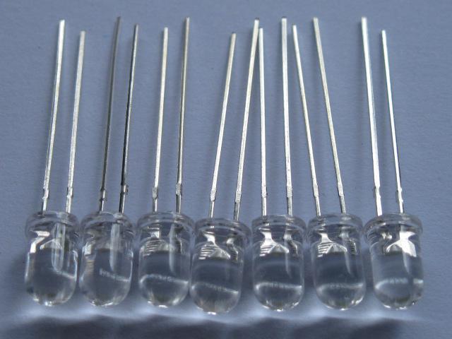 Yellow LED 3mm 800-1000mcd 1000 Pcs per lot