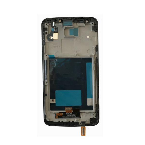 Original For D802 LCD Display Touch screen + Digitizer Assembly with frame Black and white Free