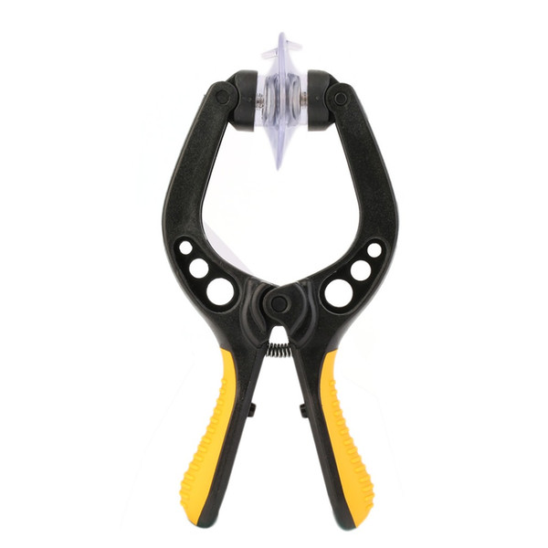Wholesale-New Arrival Plastic Strong Suction Cup Clamp Cellphone LCD Screen Removal Opening Pliers Repair Tool For iPhone Tablet 16*7cm