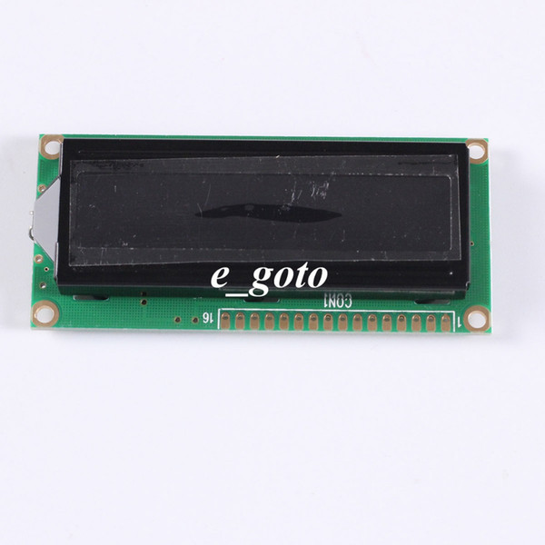 Wholesale-LCD1602A Green Character Dot Matrix LCD Display Module 16x2 Black Background