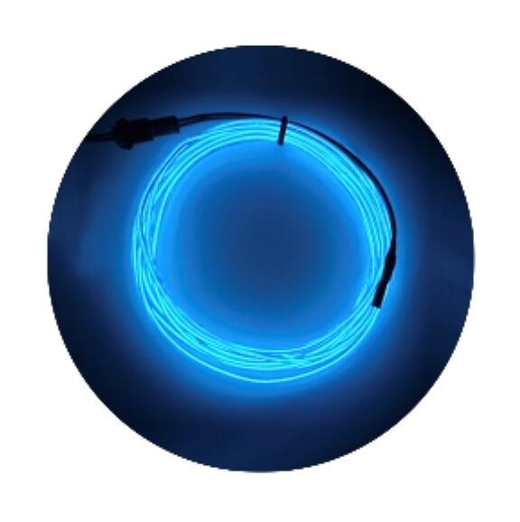 5M Neon Light Dance Party Car Bike Styling Decor Strip Light LED Lamp Flexible EL Wire Waterproof Tube Shoes Cloth Decor XLBO0205