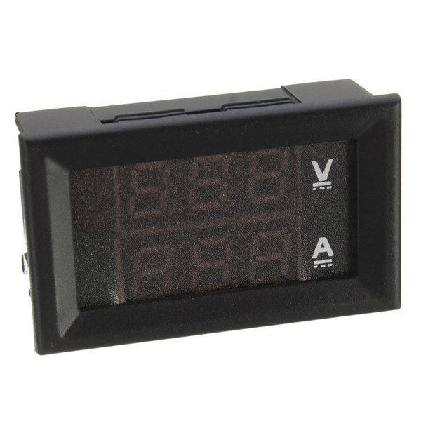 New Arrival 100V 50A Dual LED Digital Voltmeter Ammeter Amp Volt Meter + Current Shunt order<$18no track