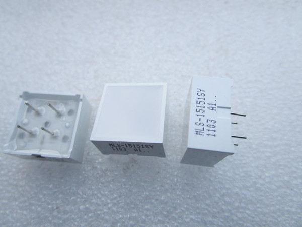 Planar light-emitting tube 4 feet 15 * 15 square white hair yellow MLS-15151SY