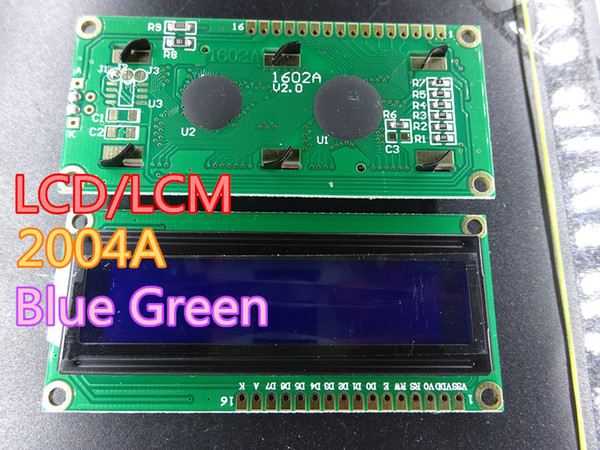 1 pc New 2004A 2004 20x4 Blue screen LCD/LCM Module In Stock Free Shipping