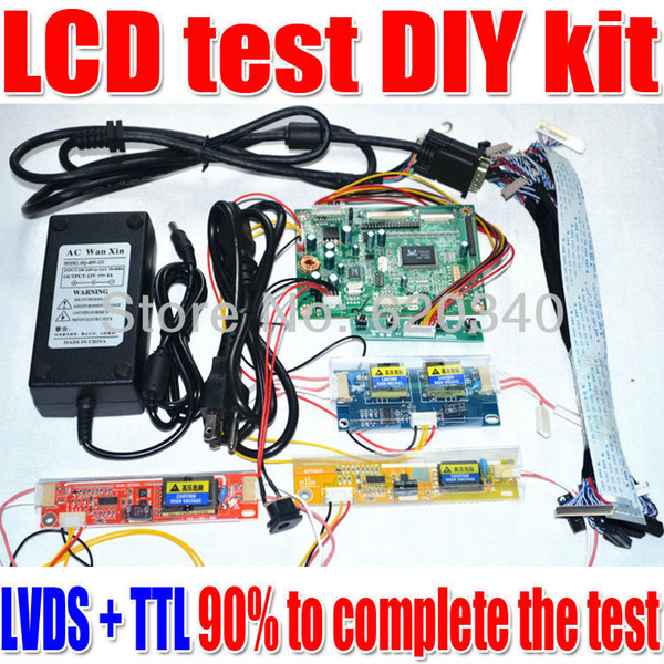LCD Controller Board DIY Kit Support for more than 90% of LVDS + TTL specifications LCD Support the highest resolution order<$18no track