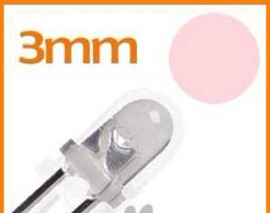 3mm 940nm IR Infrared LED Light Emitting Diode Pack - 100 PCs