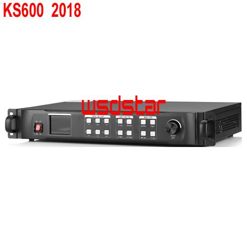 KS600 LED Video Processor Scaler 1920*1080 Support 2 TS802D or MSD300 DVI/VGA/HDMI LED Video Wall Controller 2018 Hot Sales