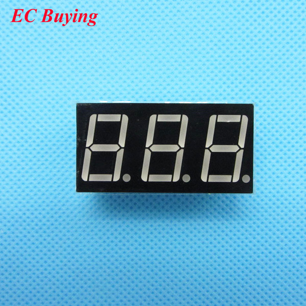 5pcs 3 bit 3bit Digital Tube Common Anode Positive Digital Tube 0.56