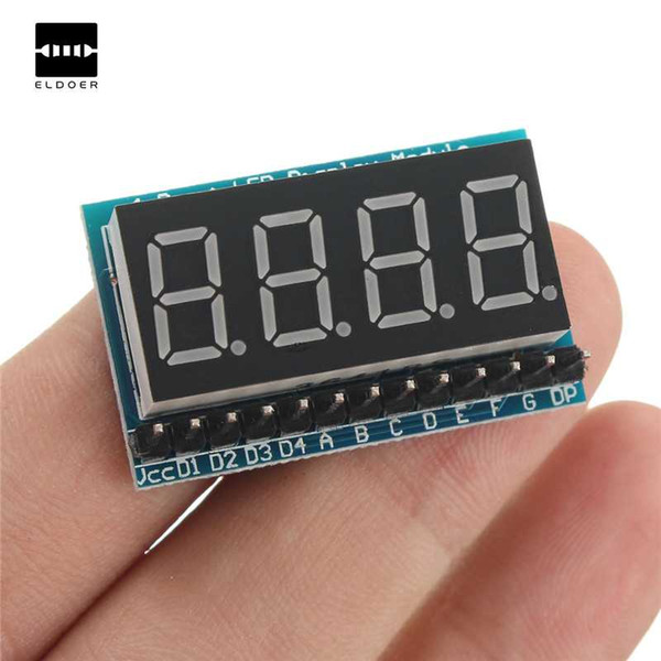 0.36 inches Hot RED 4 Bit 8 SEG LED Display Board Parallel Digital Tube Display Module 3.3V-5V Electric Modules Board Hot Sale