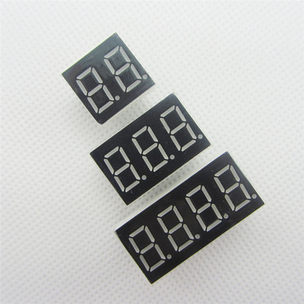 Big Sale!!! 15pcs 2 / 3 / 4 bit (5pcs per size) Common Cathode Digital Tube 0.36