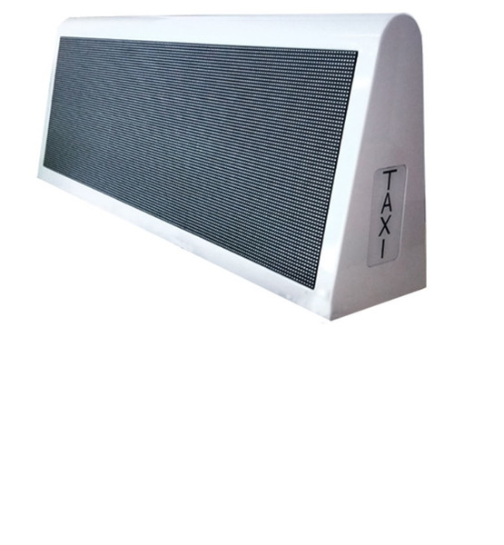 sample outdoor full color P5 double side car taxi screen video LED display advertising sign