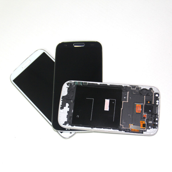 2018 I9505 LCD Display for S4 Screen For Galaxy S4 LCD GT-I9505 I9500 i337 LCD Digitizer with frame Blue