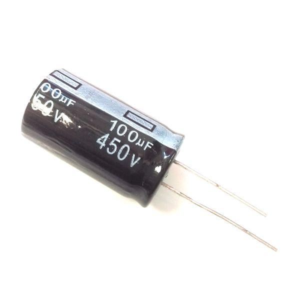 450V 100uF 450Volt 100MFD Electrolytic Capacitor 18mm*30mm Radial