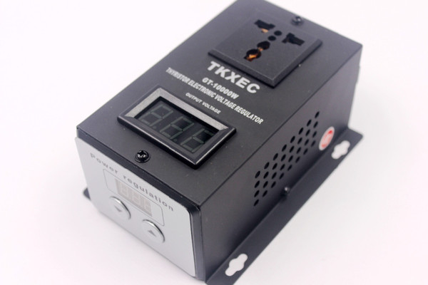 high quality AC 220V 10000W SCR Electronic Voltage Regulator Temperature Speed Adjust Controller Dimming Dimmer Thermostat