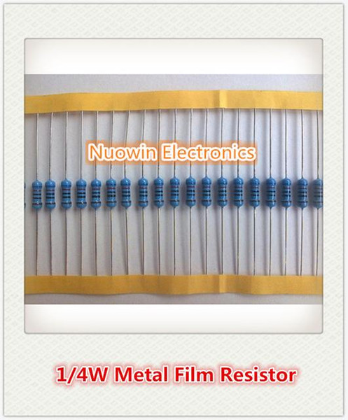 Wholesale-Free Shipping 100pcs 300 ohm 1/4W 300R Metal Film Resistor 300ohm 0.25W 1% ROHS