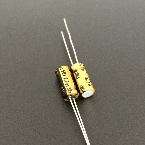 10pcs/100pcs 2.20uF 50V NICHICON FW Series 5x11mm 50V2.2uF Audio Aluminum Electrolytic Capacitor