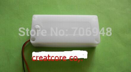 20pcs 3V waterproof 2*AA battery case with switch for machine etc 80*37*20mm