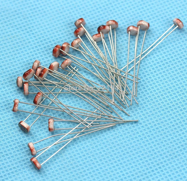 Wholesale-100pcs/lot Photoresistor GL5528 LDR Photo Resistors Light-dependent