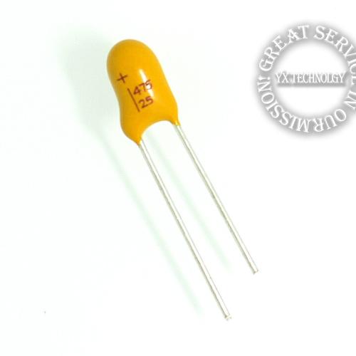 Wholesale- 20pcs/bag 25V 4.7UF 475H DIP Tantalum