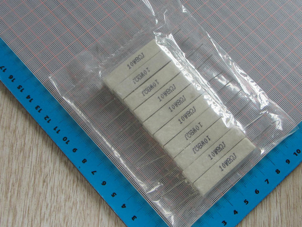 Wholesale- Free Shipping 10pcs 8R 10W Cement resistance 10W 8Ohm 5% 8R Cement resistance