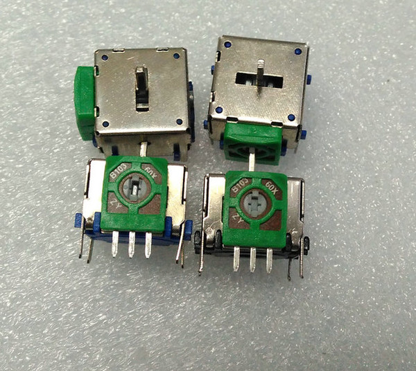 Wholesale- Fast Free Ship 20PCS/lot Joystick Potentiometer 3D16MM-B10K up and down automatic back one-way Joysticks