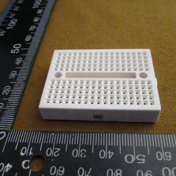 Wholesale-Free Shipping wholesale 10pcs/lot SYB-170 Mini Solderless Prototype Experiment Test Breadboard 170 Tie-points 35*47*8.5mm 30704