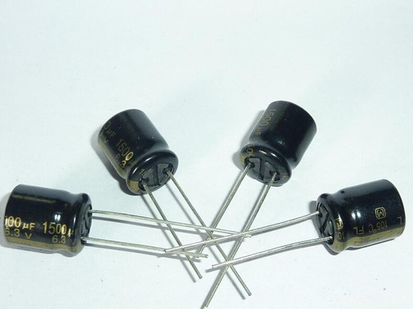 Wholesale-10pcs 1500uF 6.3V FL Series 10x12.5mm Original Low ESR 6.3V1500uF motherboard capacitor