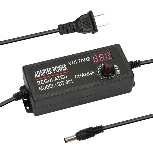 Adjustable 9-24V 3A Universal Power Adapter Supply Display Screen Power Switching Multifunctional Switch High Power