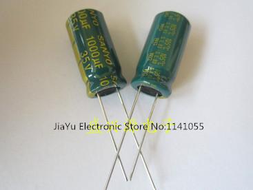 Wholesale-35V 1000UF 1000UF 35V power supply special high-frequency crystal 200pcs/pack Size:10*20