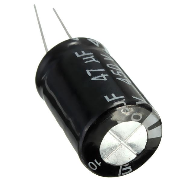 1PC 450V 47UF Radial Electrolytic Capacitor 15X25mm order<$18no track