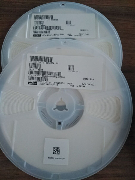 Chip Multilayer Ceramic Capacitor for General Purpose MLCCs - SMD/SMT .1UF 50V 10% 0603 GRM188R71H104KA93D