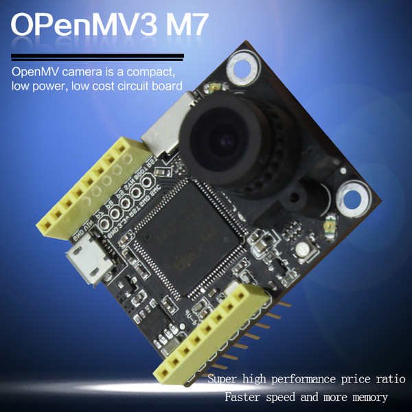 OpenMV3, Cam, M7, smart camera, image processing, color recognition, snapshot,visual inspection thermal imaging , Support PYthon