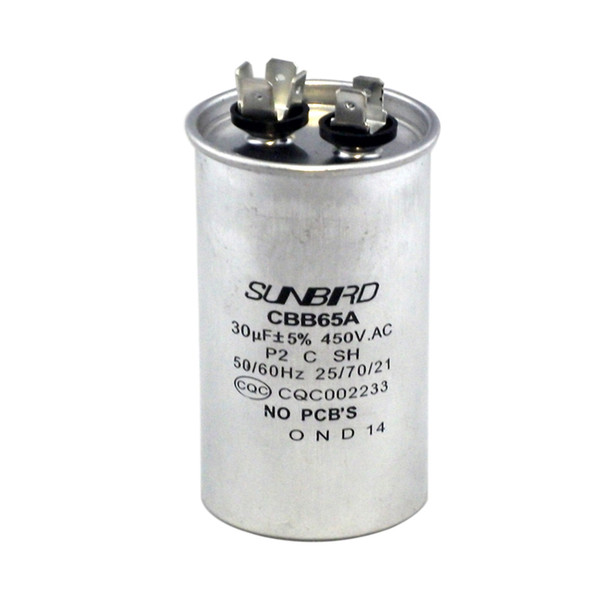 factory price 50pcs/lot Insert type ac motor air conditioning 450Vac cbb65 capacitor running and starting cbb65-a30uf,40uf,50uf,60uf,70uf