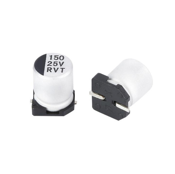 150UF25V SMD Aluminum Electrolytic Capacitor Volume 6.3*7.7 Precision SMD Aluminum Electrolysis Military