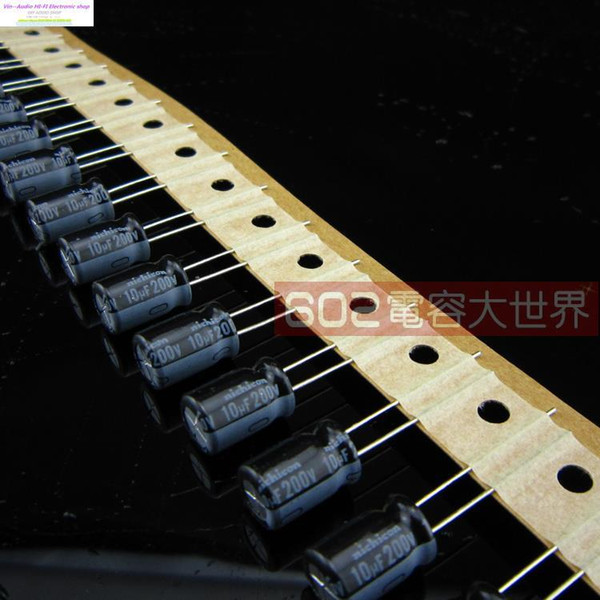 Bolsa Supercapacitor 15PCS Japan Nichicon Nic 200v10uf For Audio Electrolytic Capacitor 10uf 200v Vy Series 8*12 Free Shipping
