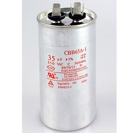 450VAC CBB65 capacitor 20/25/30/35/40/45/50/55/60/100uF for air conditioner condensor