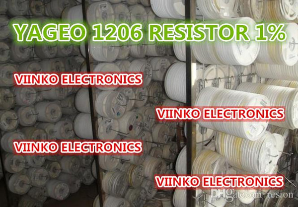 Wholesale-Free shipping 100pcs/lot SMD Chip Resistor 1% 1206 470R 470 OHMS 1/4W 100% YAGEO New Original Chip Fixed Resistor