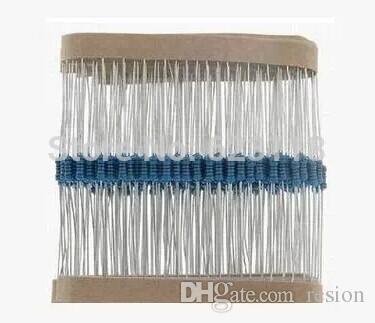 Wholesale-Free shipping 400Pcs 1/4w Resistance 1% Metal Film Resistor Kit Set 20 Kinds Each 20
