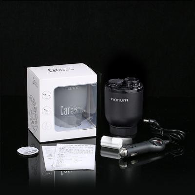 Wholesae Dual USB digital display Car perfume cigarette lighter Car Aromatherapy Cup Mobile phone Fast charger