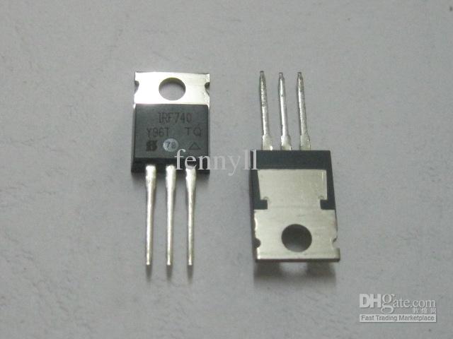 IRF740 N-Channel Power Mosfet 400V 10A TO-220 12 Pcs Per Lot HOT Sale HIGH Quality