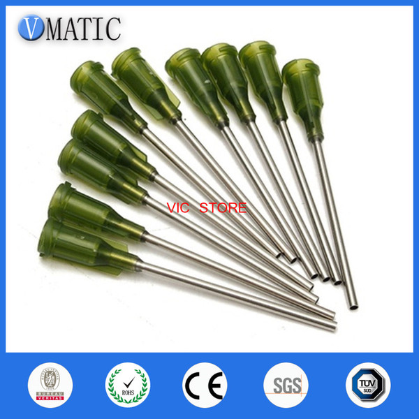 10pcs 14G 10cm Length Dispensing Needle Top Quality Assurance Chinese Tips14G 10cm tubing Length plastic syringes needle