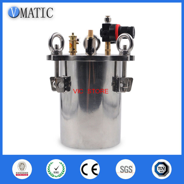 Automatic dispenser &Thimble style dispensing valve & 5L stainless steel pressure tank liquid dispensing equipment