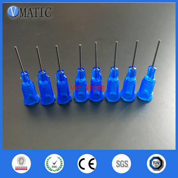 100pcs Blue Color Quality Assurance 22G 1/2'' Stainless Steel Tip cannula blunt tip