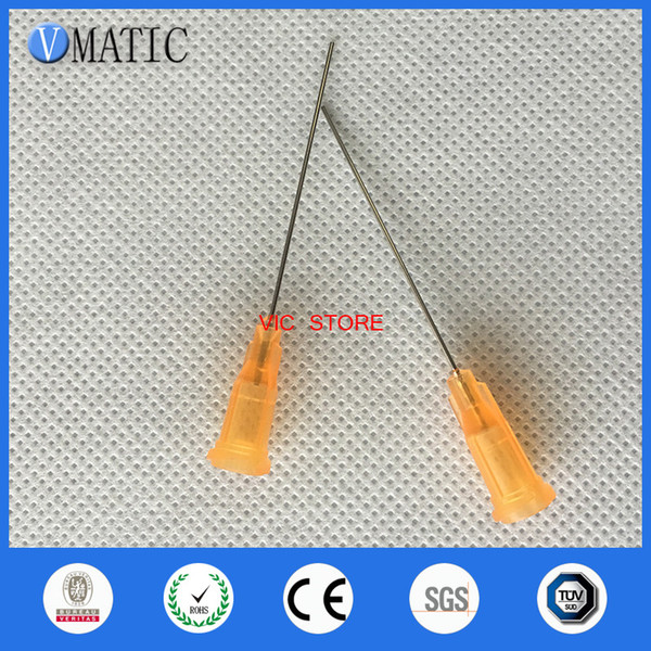 1'' inch 23G TE Premier Dispensing Tips dispensing needles FREE SHIPPING 100pcs/bag 1'' Tubing Length Dispensing Needle